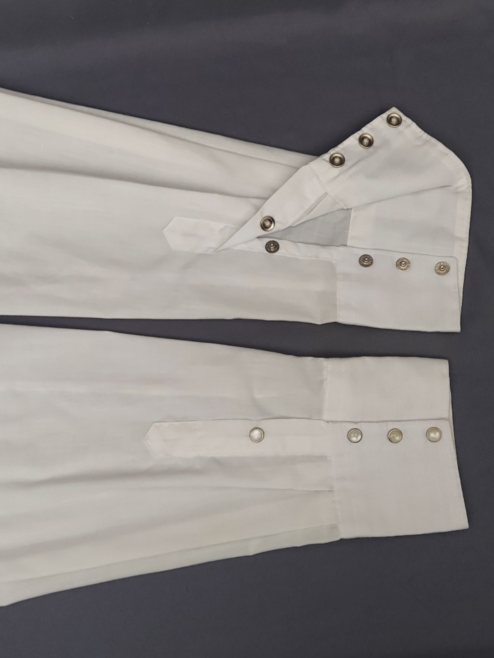 Vintage Bronco Westerns Men's Size XL White Peal Snap Shirt With Purple Grapes - Picture 7 of 13